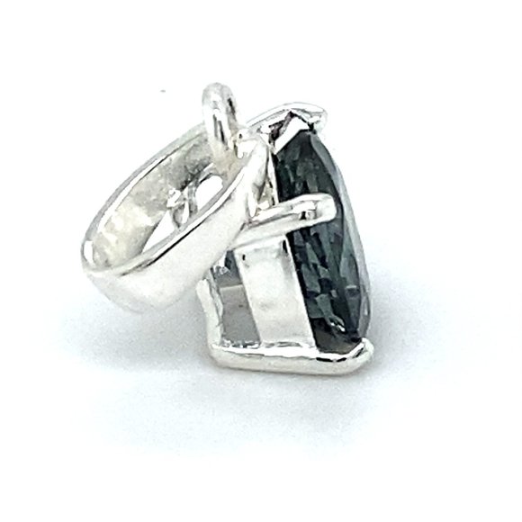 Blue Tourmaline 2.04ct Solid Silver Pendant - Picture 3 of 6